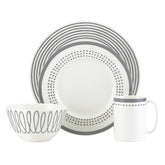 Charlotte Street East Slate 4-Piece Place Setting